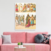 Toile Robe assyrienne, de 'Trachten der Voelker', 1864 (Insitu(Salon))