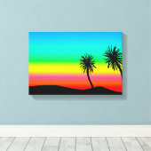 Toile Robe de palme (Insitu (Plancher de Bois))