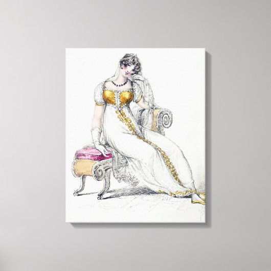 Toile Robe du soir ou robe mariage, assiette de mode de (Recto)