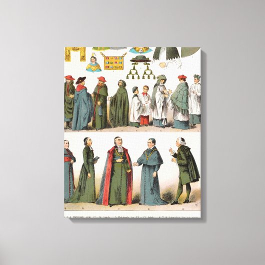Toile Robe ecclésiastique (Recto)