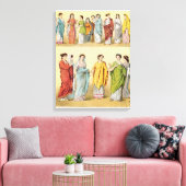 Toile Robe romaine féminine (Insitu(Salon))