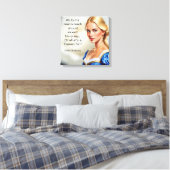 Toile Robert Browning citation Ou ce qui est un paradis  (Insitu(Chambre))