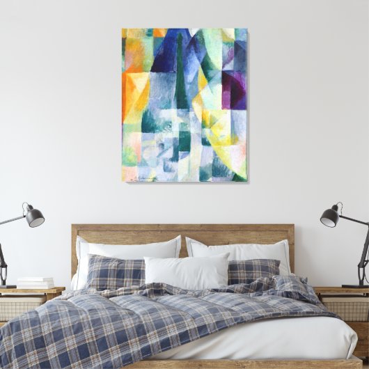 Toile Robert Delaunay Fenêtres simultanées (Insitu(Chambre))