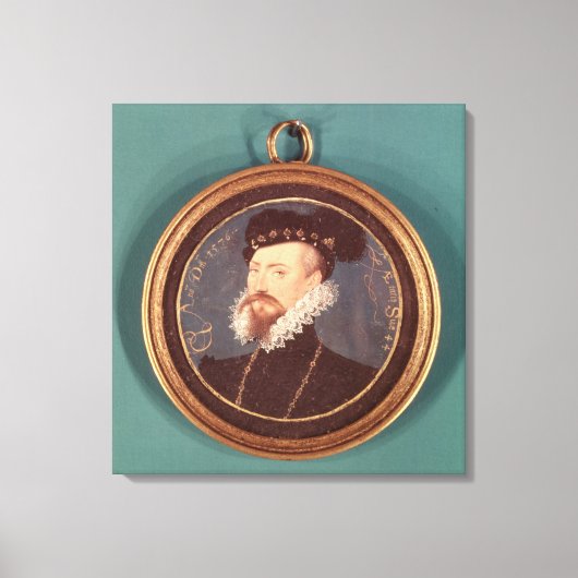 Toile Robert Dudley, comte de Leicester (c.1532-88) 1576 (Recto)