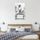 Toile Robert Herrick, gravé par l'artiste (Insitu(Chambre))