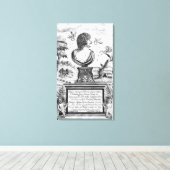 Toile Robert Herrick, gravé par l'artiste (Insitu (Plancher de Bois))