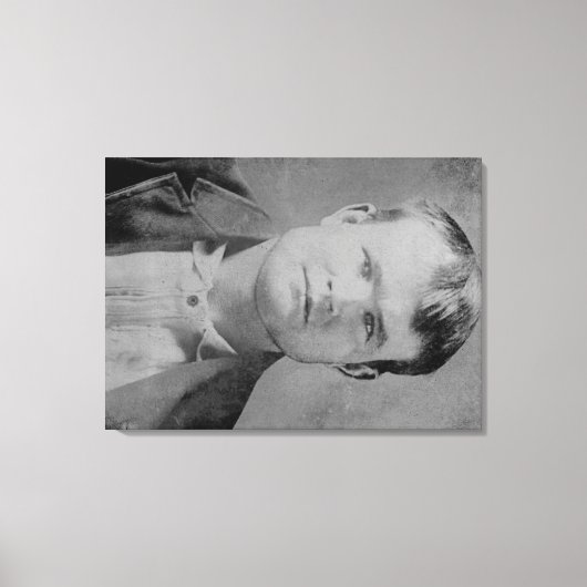 Toile Robert LeRoy Parker Portrait "Butch Cassidy" (Recto)