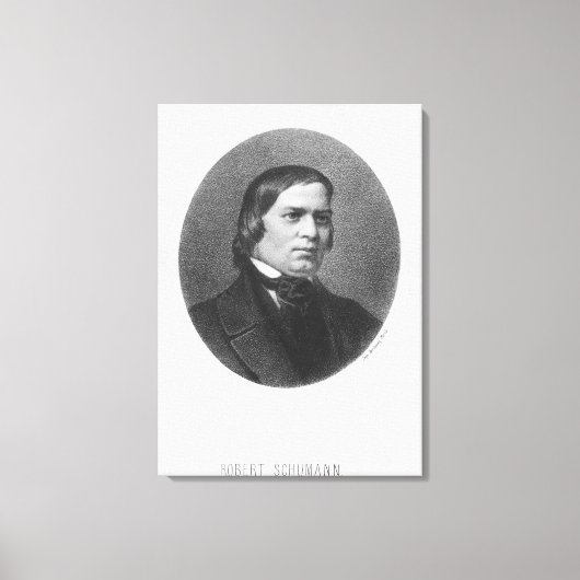 Toile Robert Schumann, 1839 (Recto)