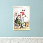 Toile Robertena Peelena, la servante de tous les travaux (Insitu (Plancher de Bois))