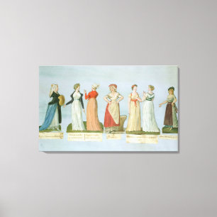 Toile Robes et costumes dans la mode