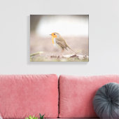 Toile Robin Bird Nature Photo (Insitu(Salon))