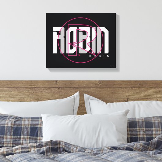 Toile Robin Hi-Tech Nom Graphique (Insitu(Chambre))