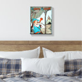 Toile Robin Hood Antique Illustration Joyeux Hommes (Insitu(Chambre))