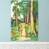 Toile Robin Hood Et Little John (Insitu (Plancher de Bois))