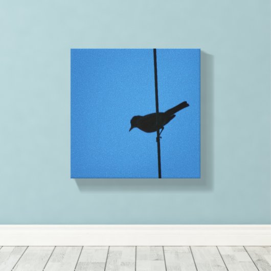 Toile Robin sur fil (Insitu (Plancher de Bois))