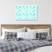 Toile Robin's Oeuf Blue Starbursts Canvas Imprimer (Insitu(Chambre))