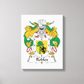 Toile Robles Family Crest (Recto)