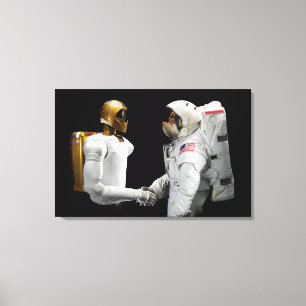 Toile Robonaut 2, un adroit, hel 2 d'astronaute de