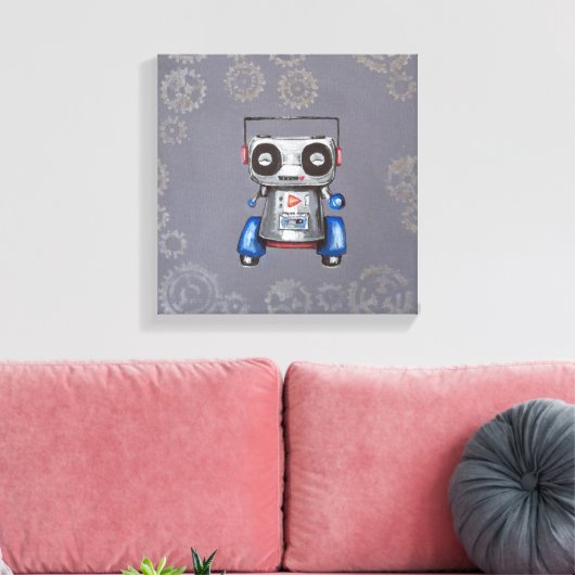 Toile Robot Boomer (Insitu(Salon))