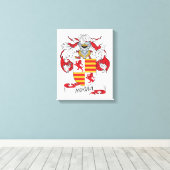 Toile Rocha Family Crest (Insitu (Plancher de Bois))