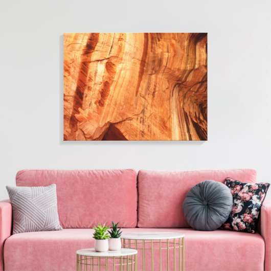 Toile Roche striée de double arc Alcôve I de Sion (Insitu(Salon))