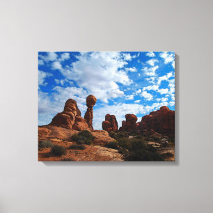 Toile Rocher équilibrée, Parc national des Arches