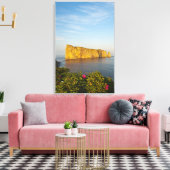 Toile Rocher Perce (Perce Rock), Québec, Canada. (Insitu(Salon))