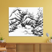 Toile Rochers (Insitu(Salon))