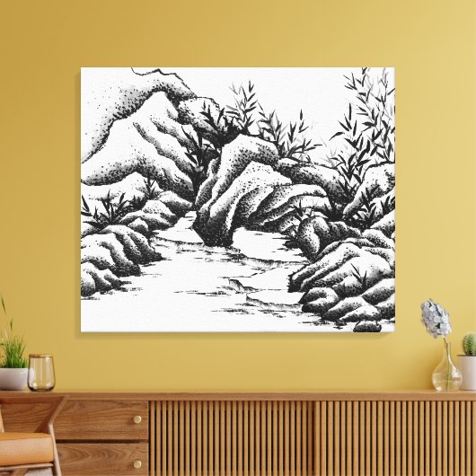 Toile Rochers (Insitu(Salon))