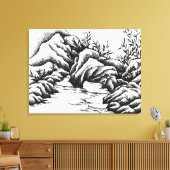 Toile Roches (Insitu(Salon))