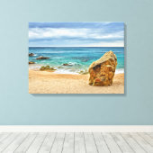 Toile roches près de Lloret de Mar à Costa Brava (Insitu (Plancher de Bois))