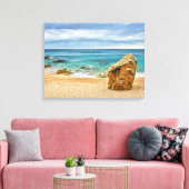 Toile roches près de Lloret de Mar à Costa Brava (Insitu(Salon))