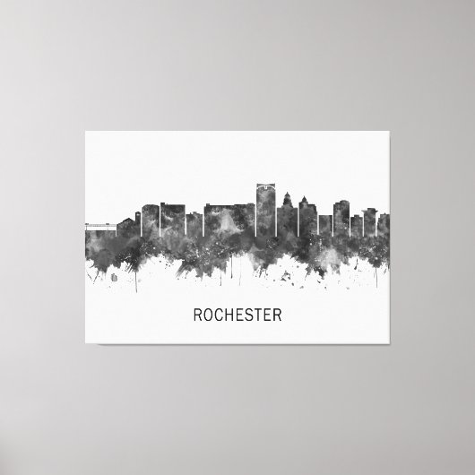 Toile Rochester Minnesota Skyline (Recto)