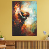 Toile Rock Climber Art - Abstrait Adventure Sports (Insitu(Salon))