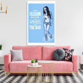 Toile Rock & Roll Queen Stretted Canvas Print (Insitu(Salon))