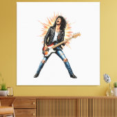 Toile Rock star canvas (Insitu(Salon))