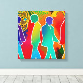 Toile Rock Stars (Insitu (Plancher de Bois))