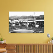 Toile Rockaway, Oregon - Section principale des affaires (Insitu(Salon))