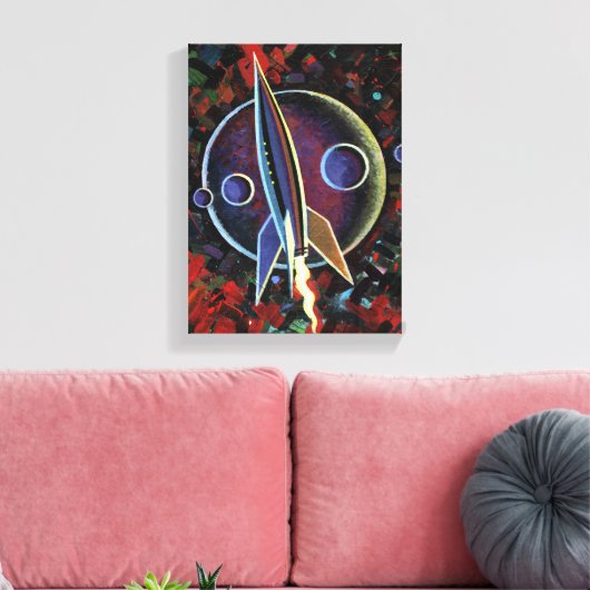 Toile Rocket #54 (Insitu(Salon))