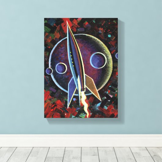 Toile Rocket #54 (Insitu (Plancher de Bois))