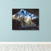 Toile Rockhouse, Hocking Hills State Park, Ohio (Insitu (Plancher de Bois))