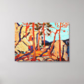 Toile Rocks de Pine Cleft par Tom Thomson (Recto)