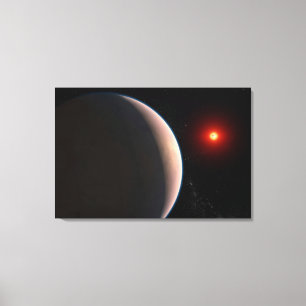 Toile Rocky Exoplanet Gj 486 B Orbitant Une Étoile Naine