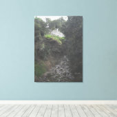 Toile Rocky Hill au Lower Arroyo Seco Nature Trail (Insitu (Plancher de Bois))