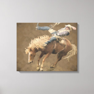 Toile Rodeo Rider