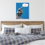 Toile Rodin's Thinker (Insitu(Chambre))
