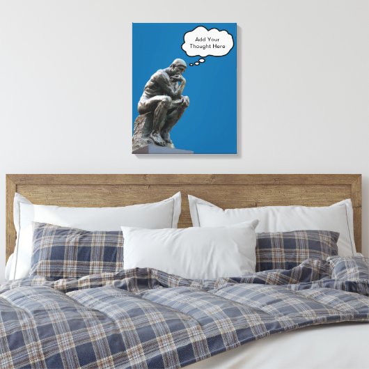Toile Rodin's Thinker (Insitu(Chambre))