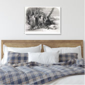 Toile Roger Williams protégé par les Narragansetts (Insitu(Chambre))