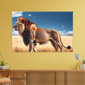 Toile Roi de la Savane (Insitu(Salon))