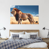 Toile Roi de la Savane (Insitu(Chambre))